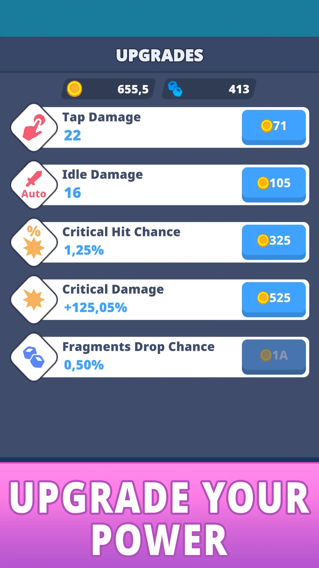 Tap Tap Cube - Idle Clicker screenshot