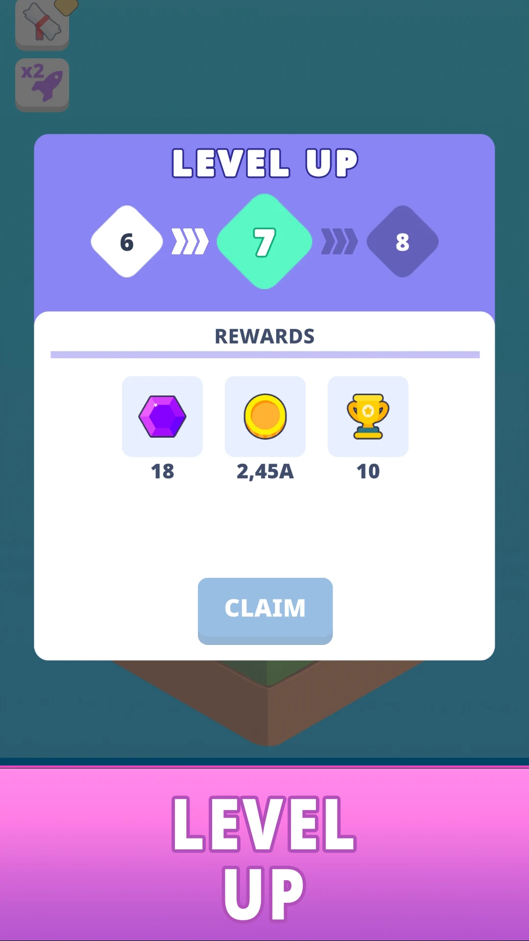 Tap Tap Cube - Idle Clicker screenshot